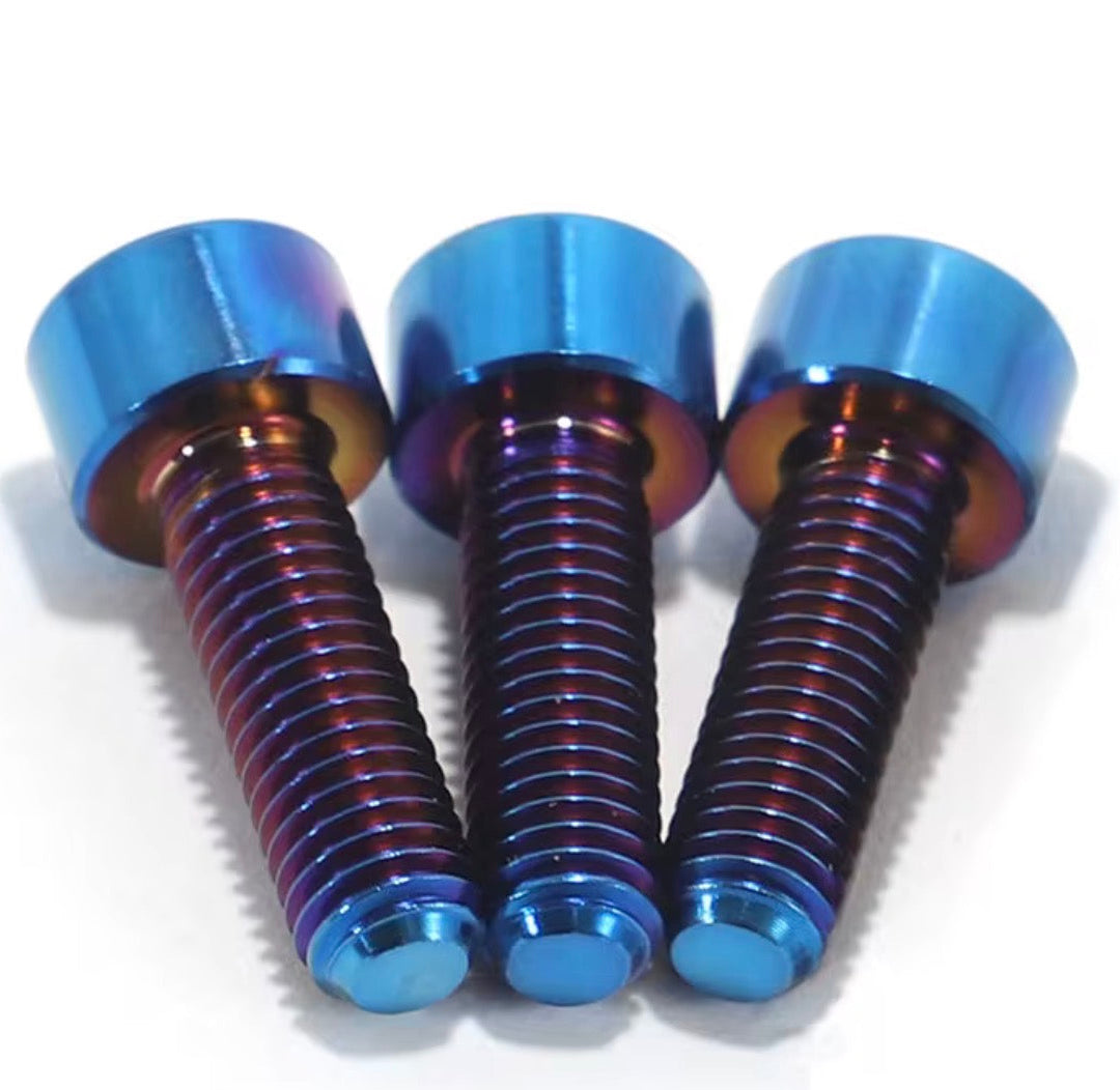 Yozma in10 key ignition cover titanium bolts