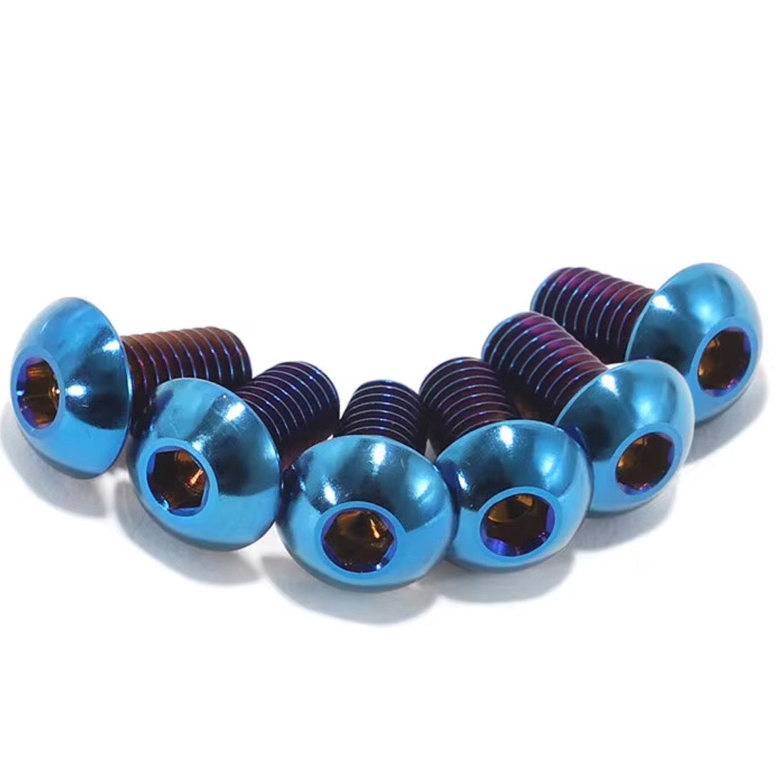 Yozma in10  titanium under seat plastic bolts