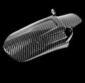 Surron light bee carbon fiber rear mud guard
