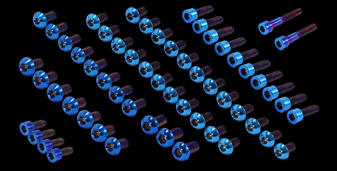 Tuttio complete set of titanium bolts
