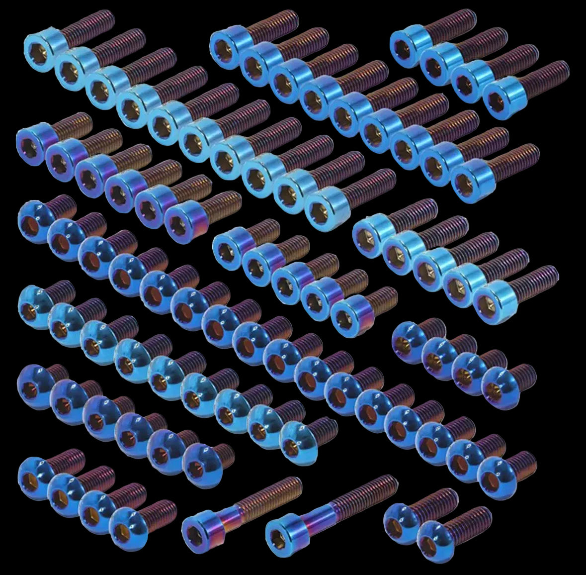 Surron light bee complete set of titanium bolts
